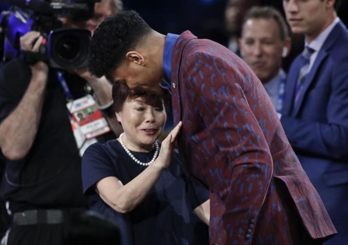 八村塁英语怎么说,八村塁是混血儿吗