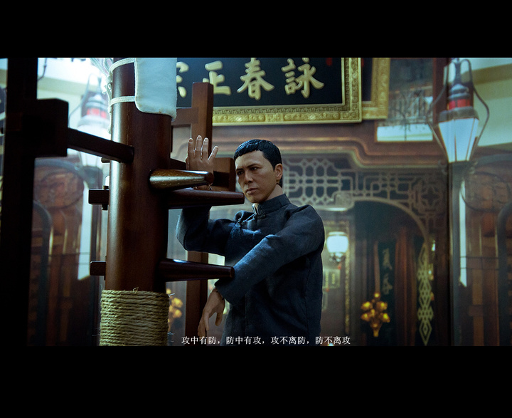 叶问甄子丹照片高清,甄子丹和叶问照片像不像