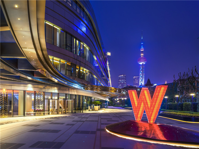 上海外滩w酒店预订4天3晚,上海外滩w酒店388精品双人餐