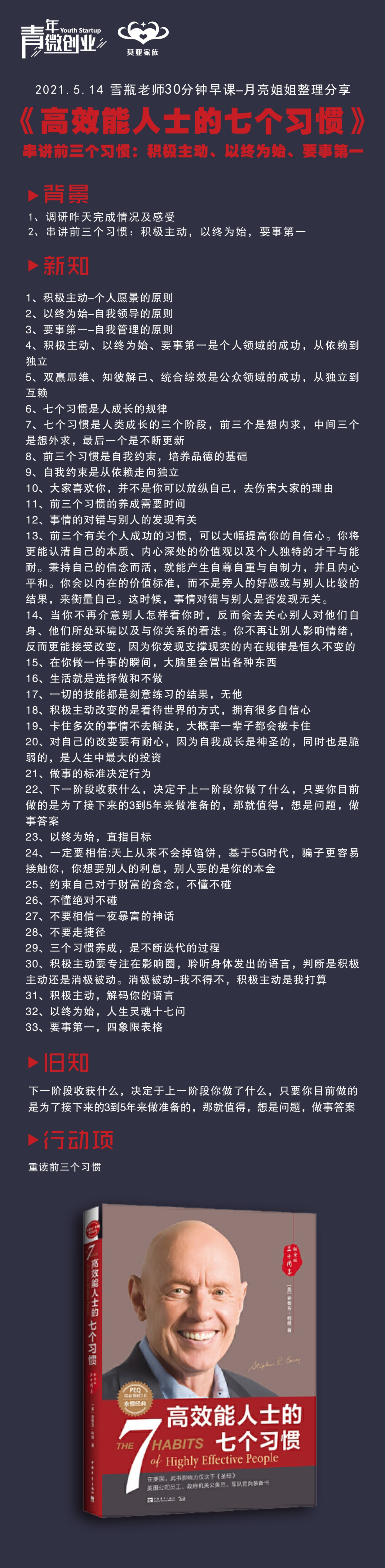 D22-《高效能人士的七个习惯》一切的技能都是刻意练习的结果