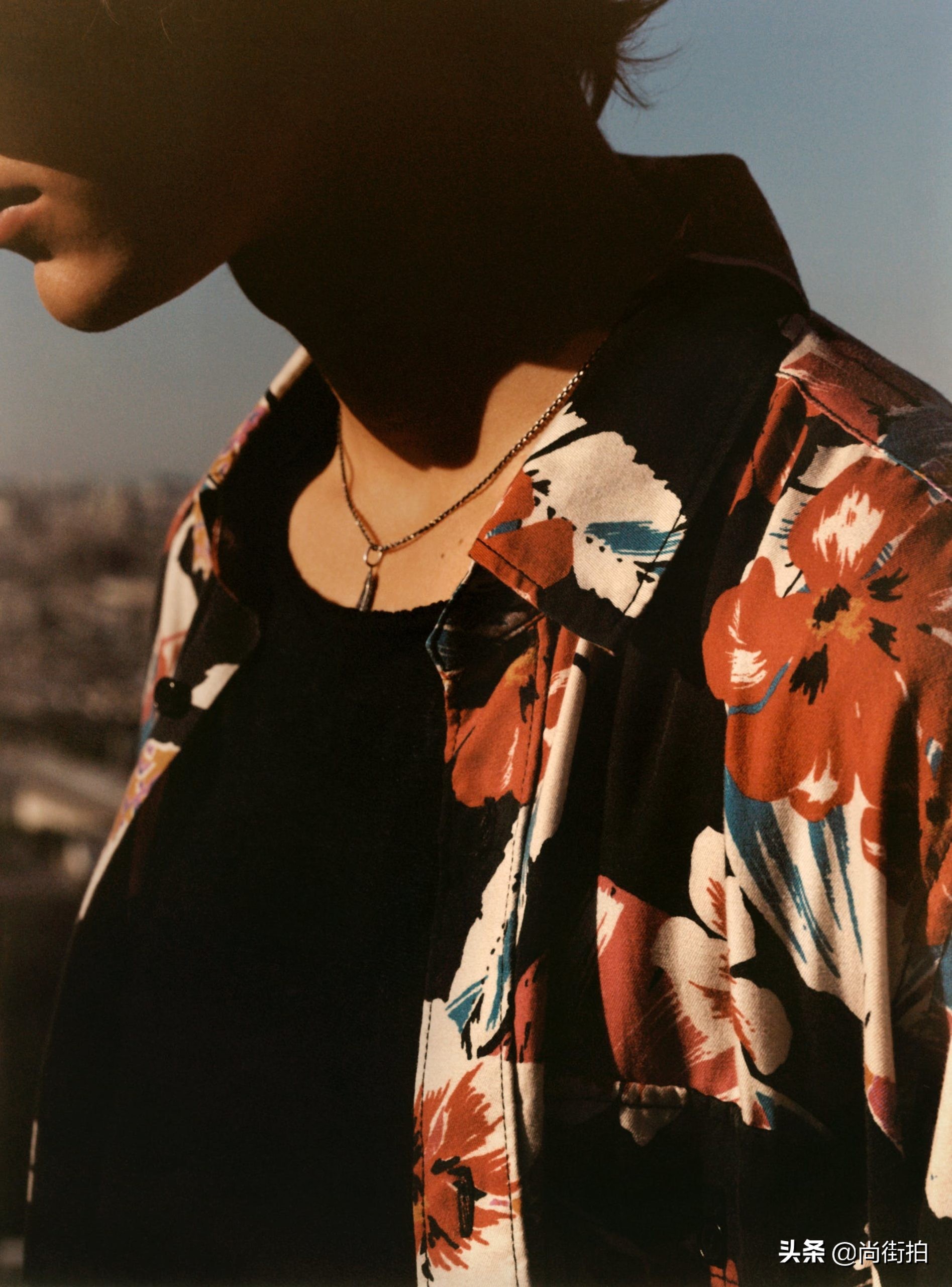 欧美明星条纹衬衫街拍,欧美街拍男衬衫