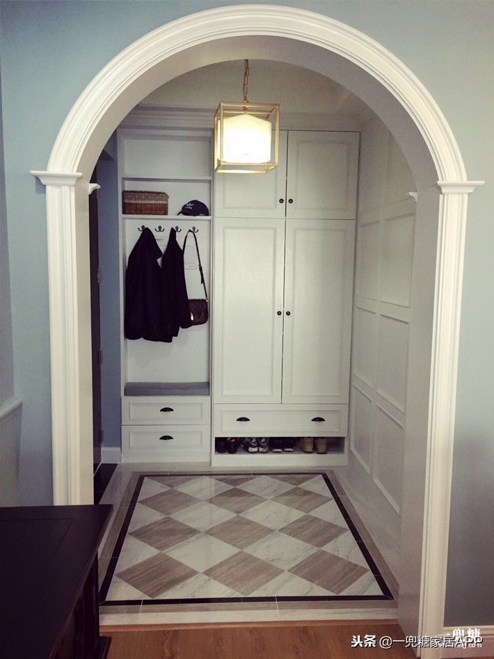 美式风格装修110平,150平美式轻奢大气风装修