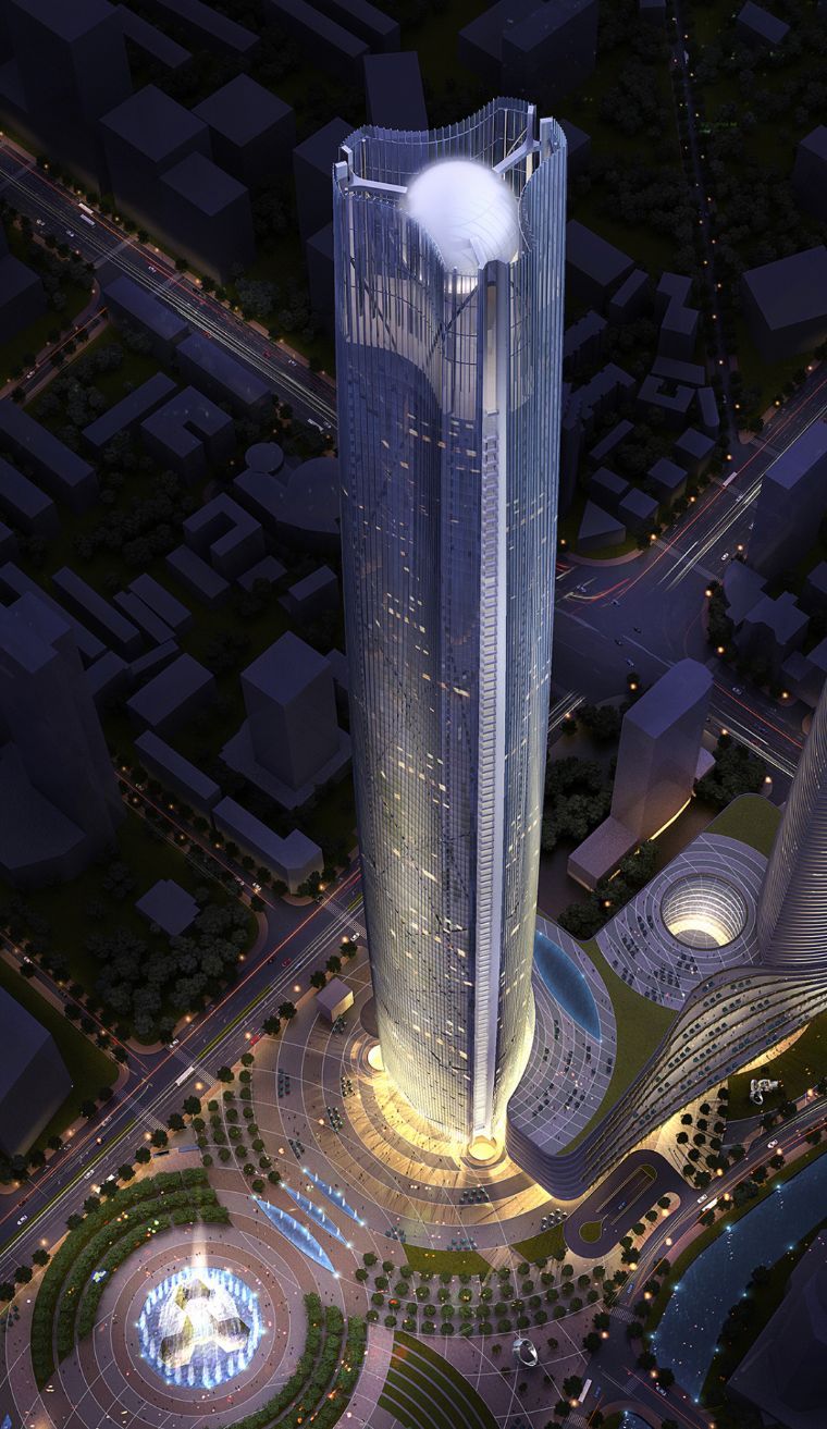 昆明绿地超高层,昆明绿地428超高层项目