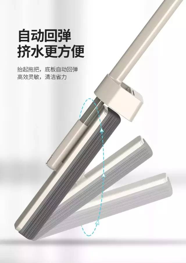 拖把家用一拖净干湿两用强力去污,平板拖把干湿两用强力去污大号