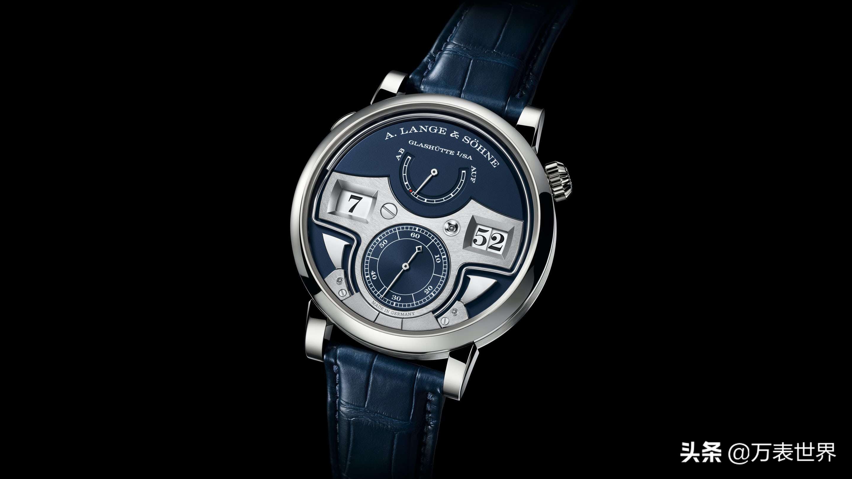 只做正装表的朗格，现在有橡胶表带了？