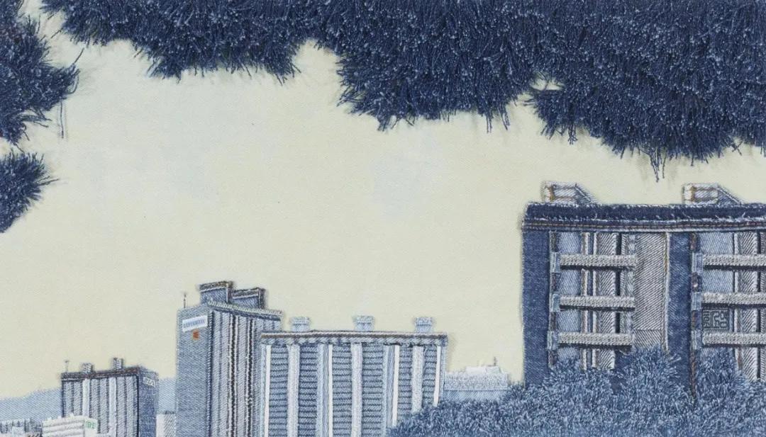 韩国妹子牛仔裤,韩国妹子用牛仔裤作画