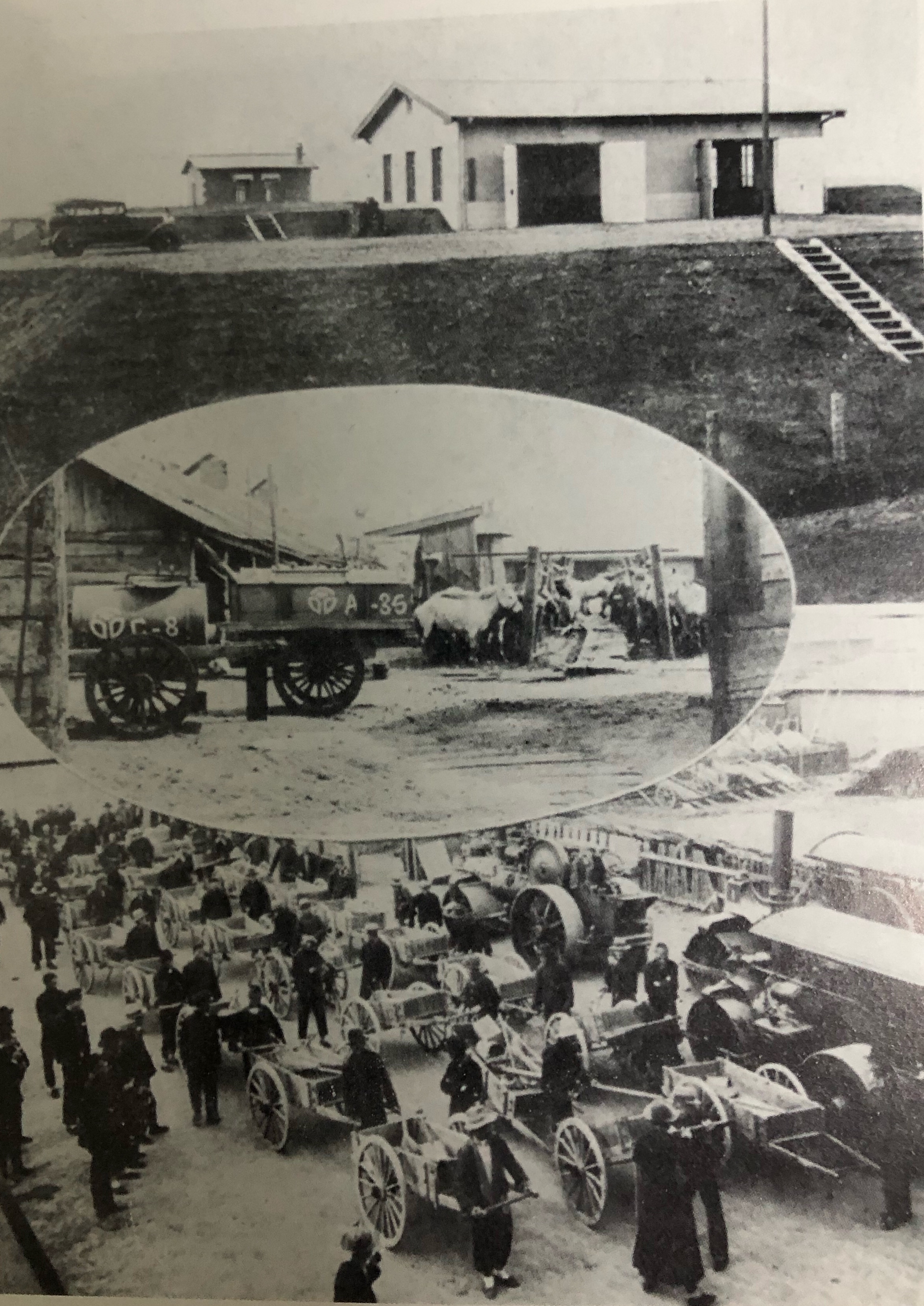 哈尔滨70年代动力区前进街老照片,哈尔滨老市政府大楼老照片