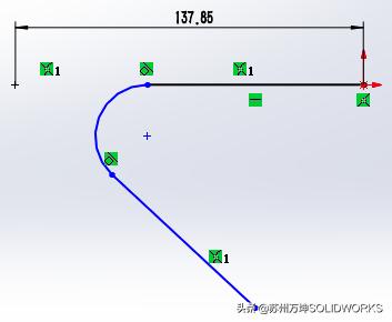 solidworks草图如何快速镜像,solidworks两个草图相交曲线