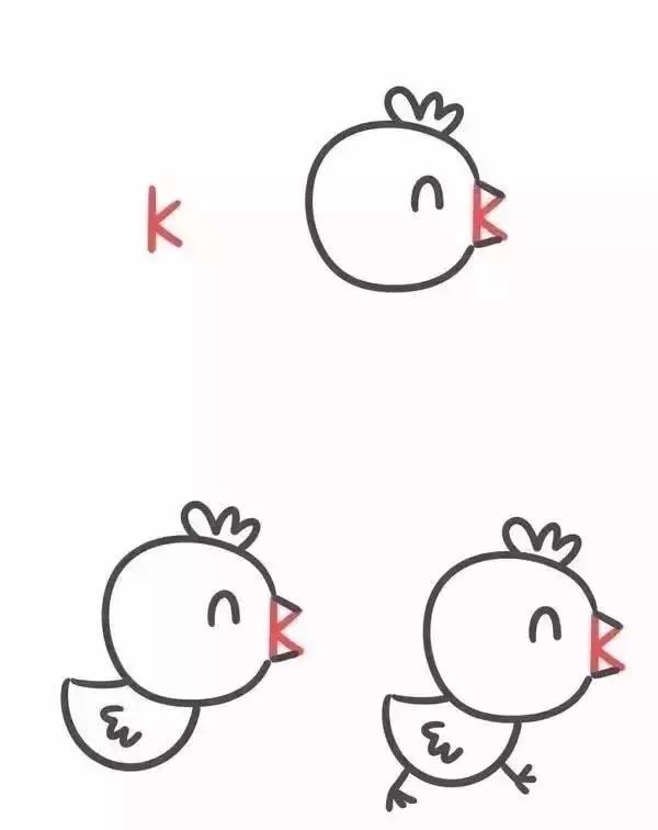 简笔画动漫人物零基础教学,幼儿简笔画入门零基础教程