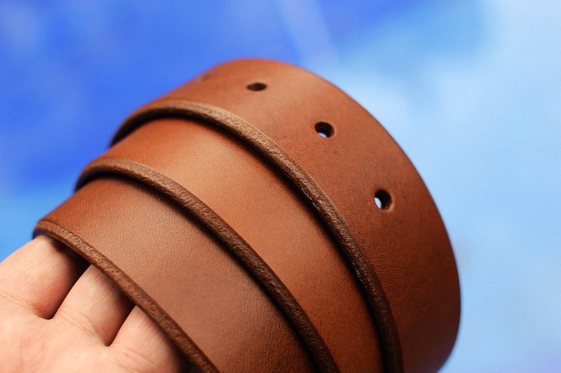 针扣头层男士皮带,男士休闲商务腰带自动扣百搭皮带