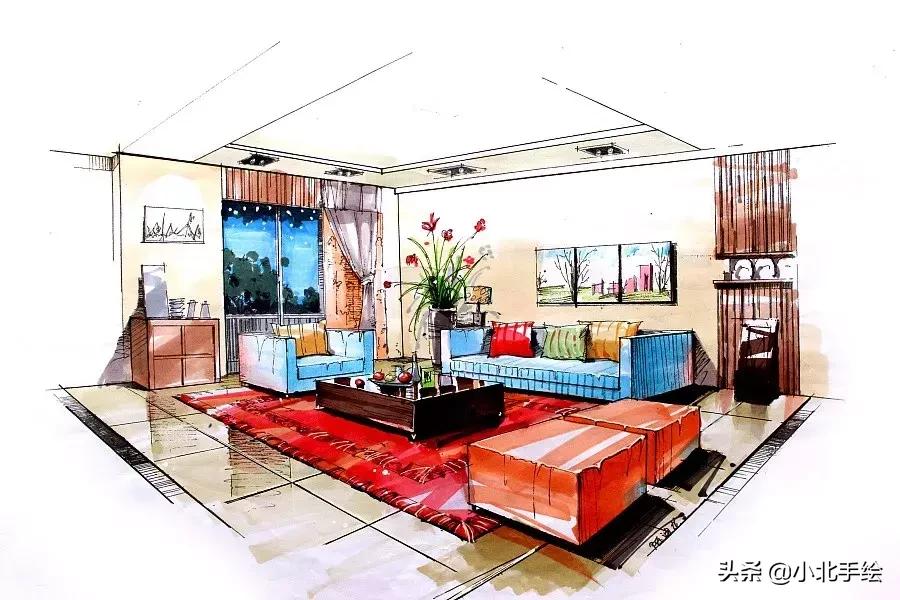 马克笔绘画初学者该用哪种马克笔,马克笔简单调色理论