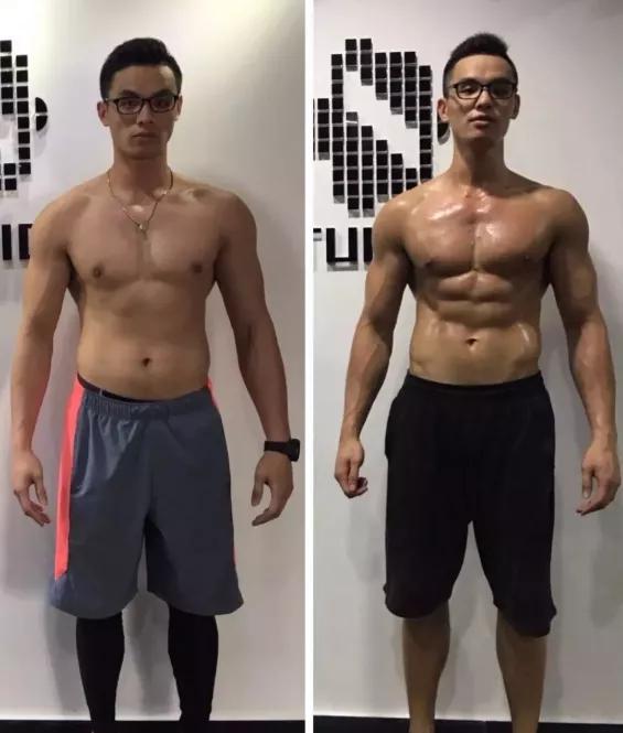 他身高183公分,胸肌硕大差点把衬衫撑爆,这身材简直绝了