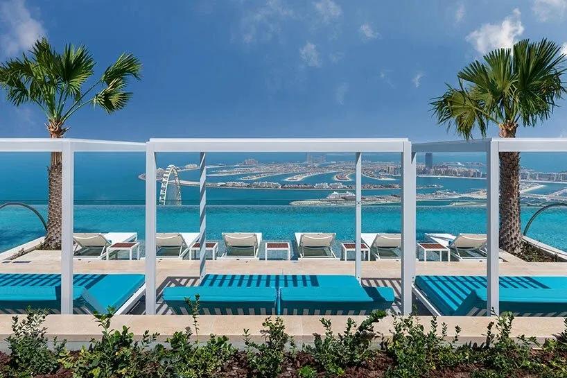 301米高，游泳池屋顶！迪拜“椭圆型”酒店+公寓塔楼