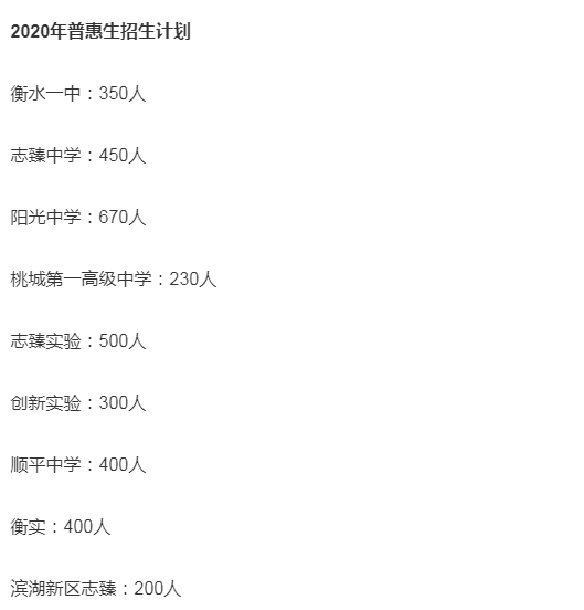 衡水中学指标生和统招生的区别,2021年衡水高中报考录取政策解读