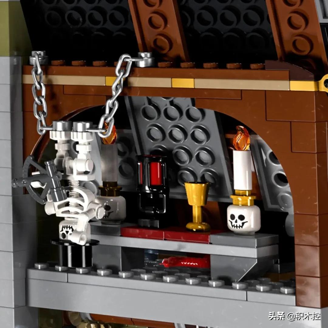 用超大乐高做超大鬼屋是什么体验,真实恐怖乐高游乐场