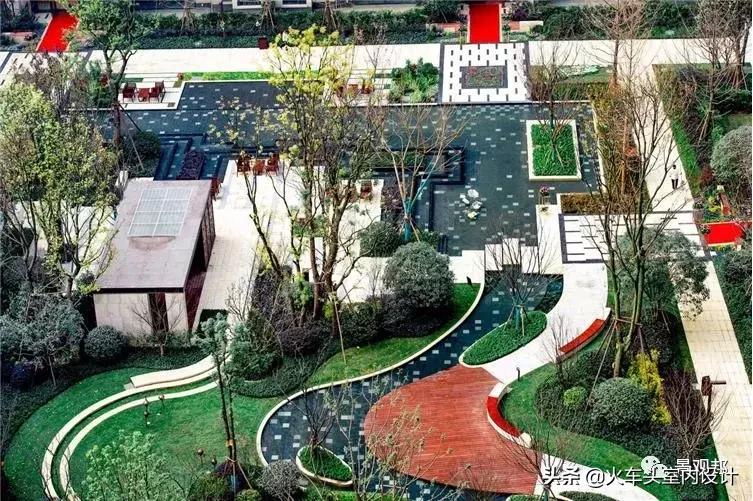 最美小区景观户外阳台效果图,有特色的小区和城市景观设计图片