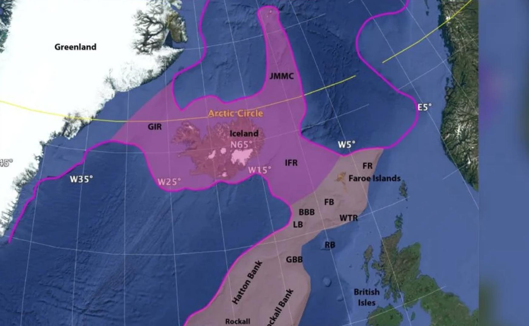 疯狂的新理论：冰岛是沉没大陆的尖端