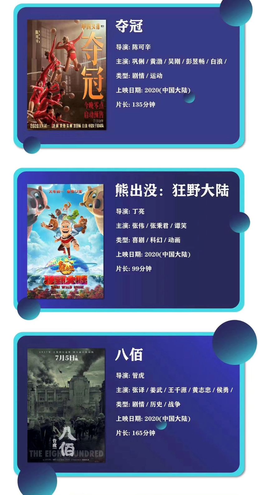 盘点疫情过后值得一看的电影,疫情结束了要上映哪些大片