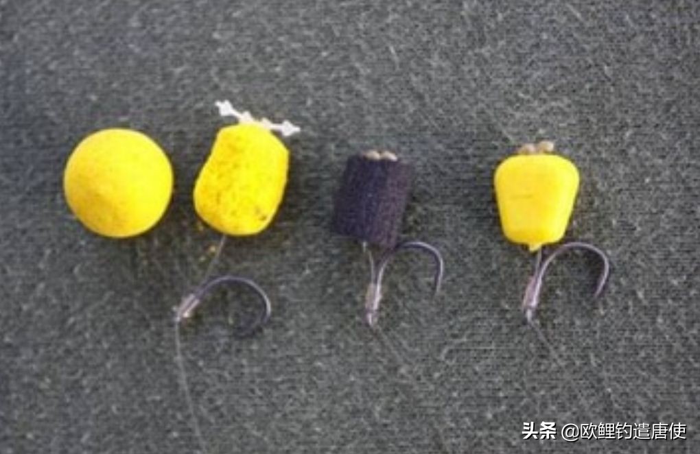 欧鲤钓组单柄鱼钩绑法,欧鲤钓组挂浮珠还是挂玉米