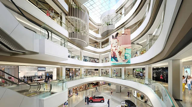 购物中心空间设计,购物中心复合空间设计