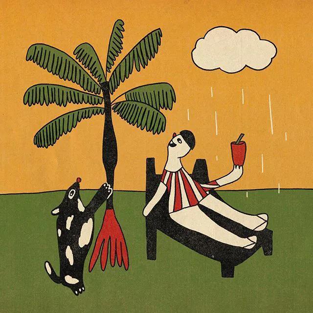 巴西插画师可爱动物,巴西插画师janaglatt作品哪里找