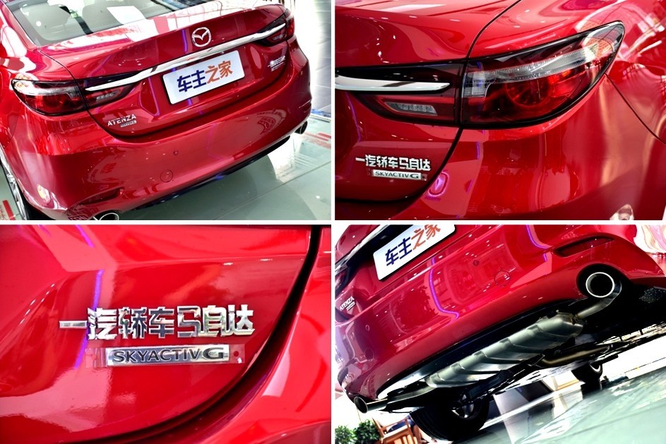 全新马自达阿特兹第一视角,新款阿特兹官方图与实拍