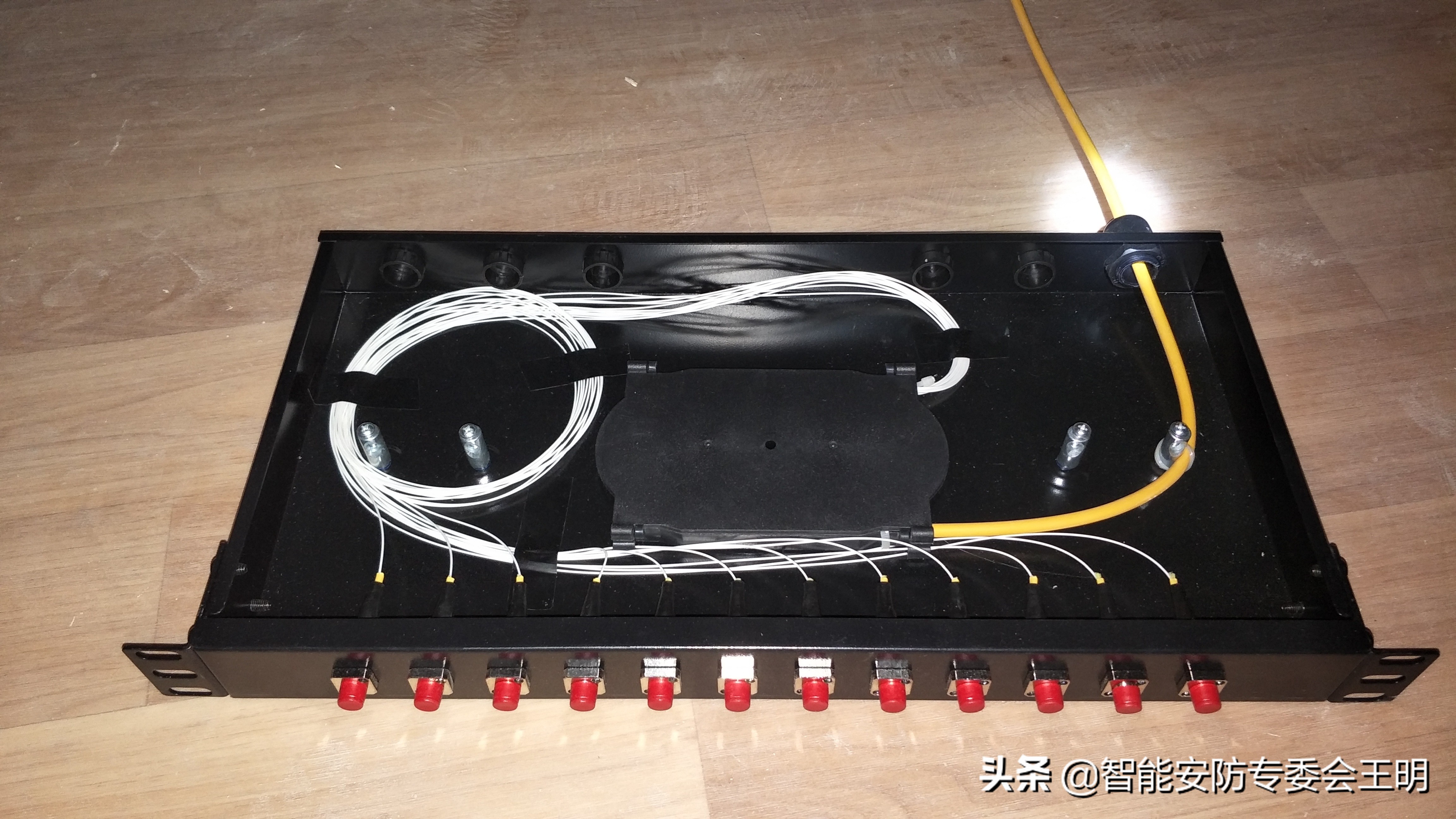 新型光纤熔接施工案例,风电场光纤熔接图纸