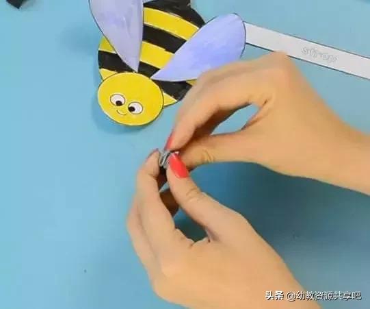 小蜜蜂手工制作可以戴头上的,小蜜蜂手工制作大全图片