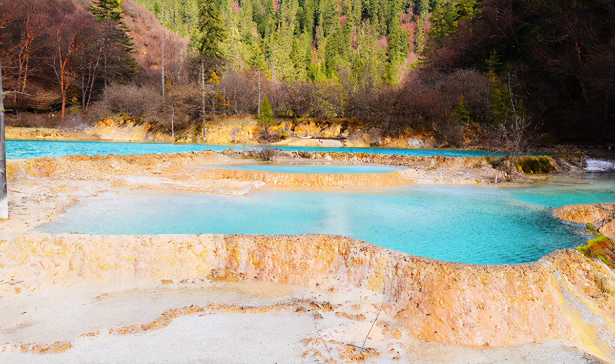 九寨沟最美的一处景点,九寨沟风景区好山好水好风光