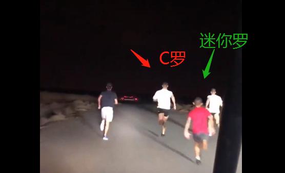 c罗度假也要训练,度假不忘训练