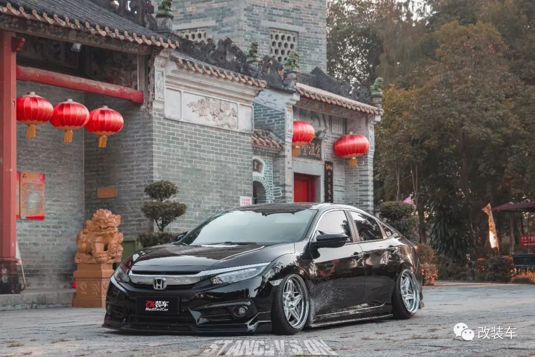 潮汕思域改气动避震,潮汕二手改装思域