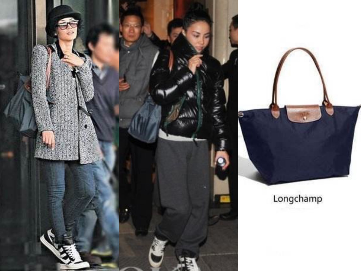 孙艺珍机场最新款包包 (孙艺珍 爱的迫降 瑞士穿搭西装)