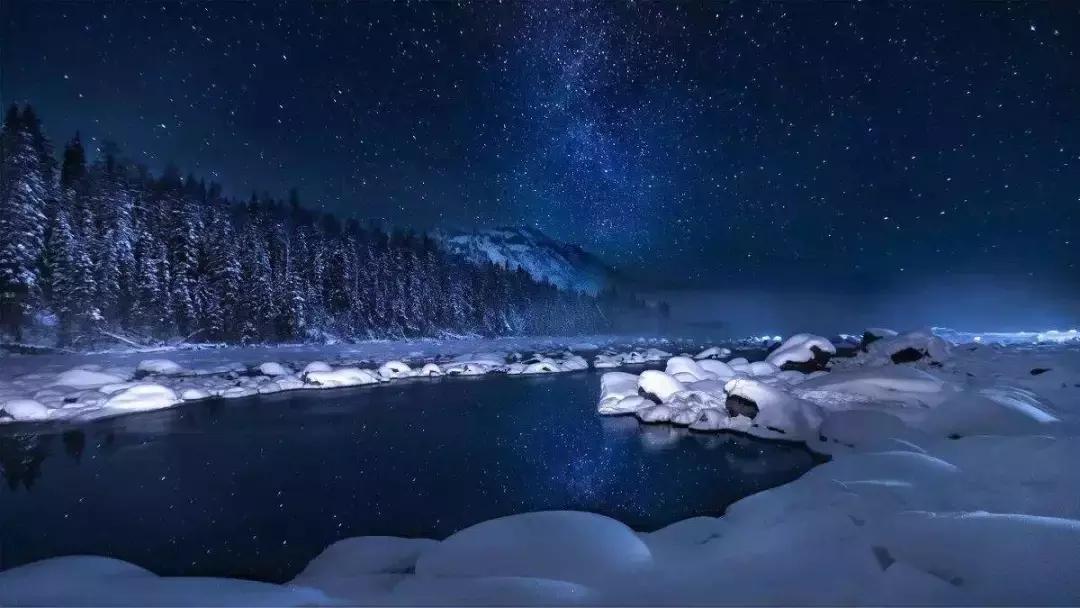 冬天的阿勒泰冰雪,冬天的雪冰雪奇缘