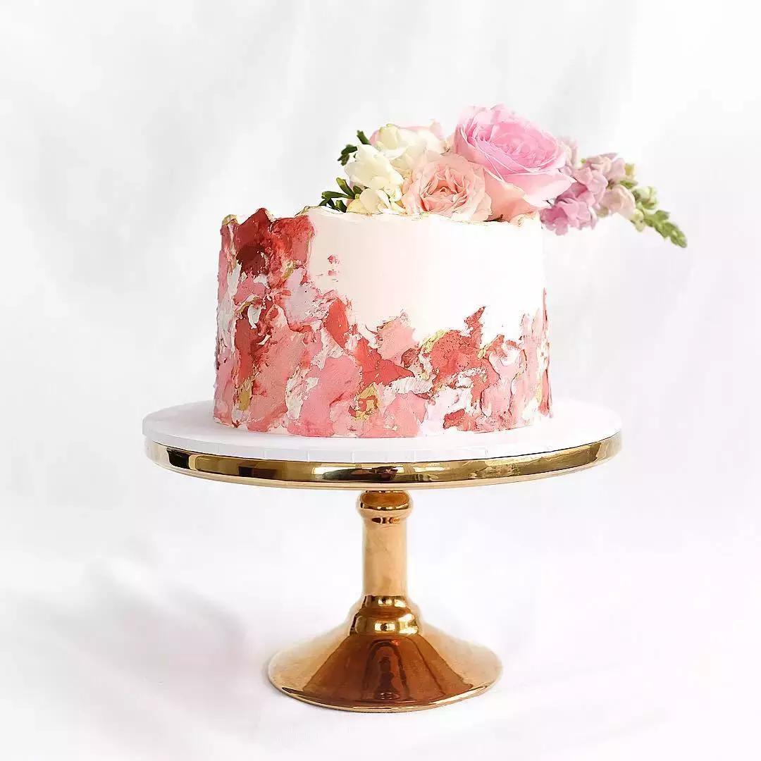 蛋糕好看复古可爱做法,艺术蛋糕创意制作视频