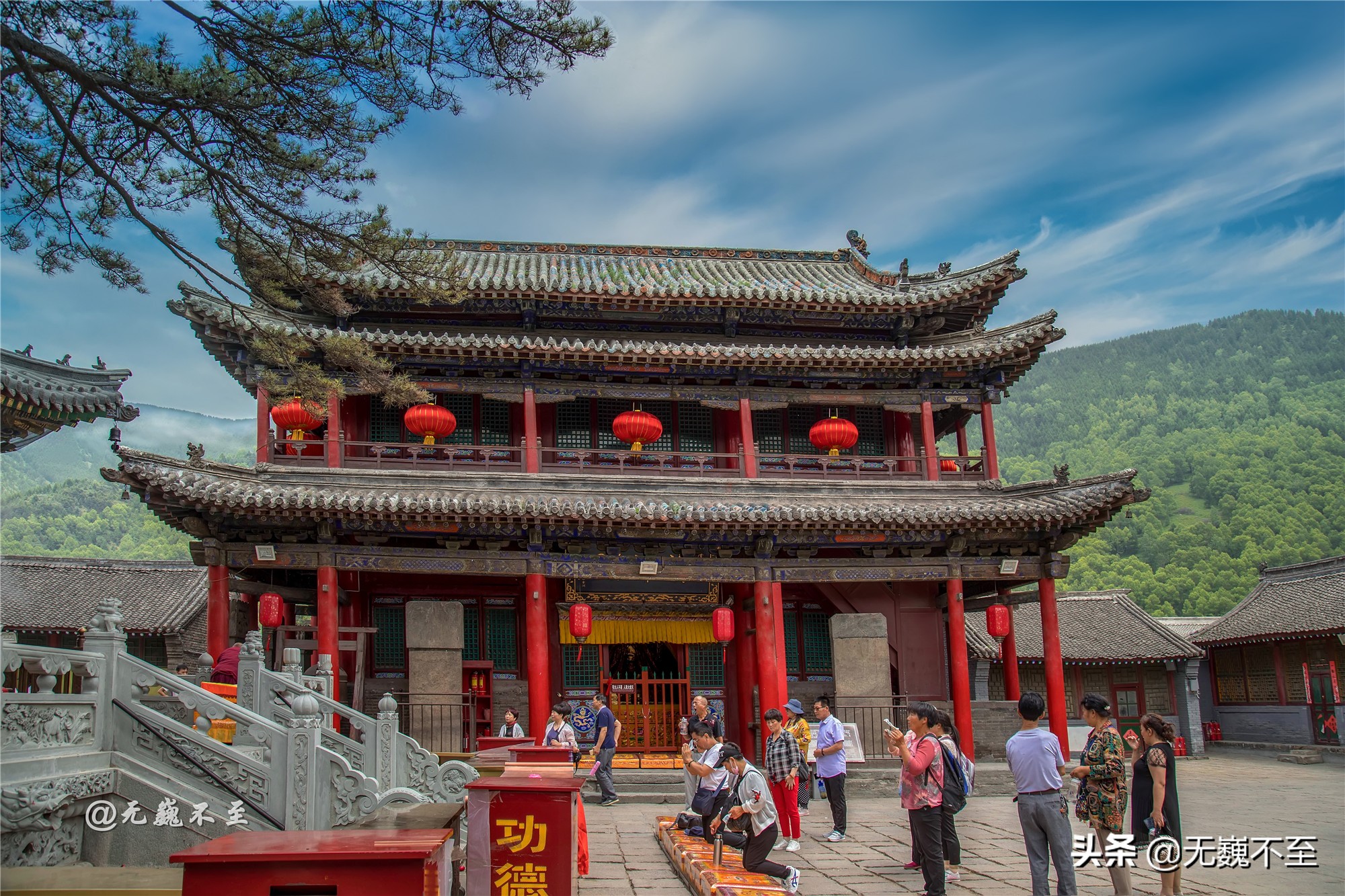 中国佛教四大名山之一的五台山,五台山热门寺庙