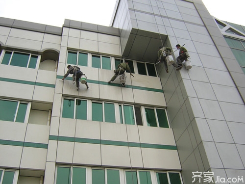 外墙高空清洗用什么,高层外立面清洗