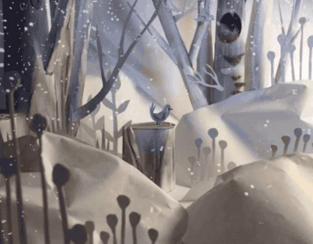 神笔马良的插画续写,绘制插画神笔马良