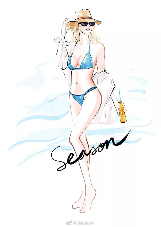 精美水墨插画,那些浪漫的水墨画插画