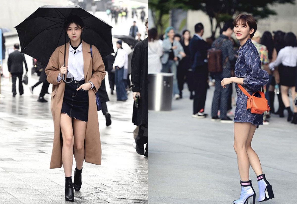 韩国小姐姐居家时尚穿搭,韩国小姐姐的穿搭有多好看