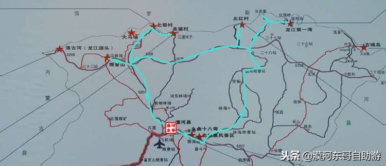 漠河极寒之旅,漠河遇到熊