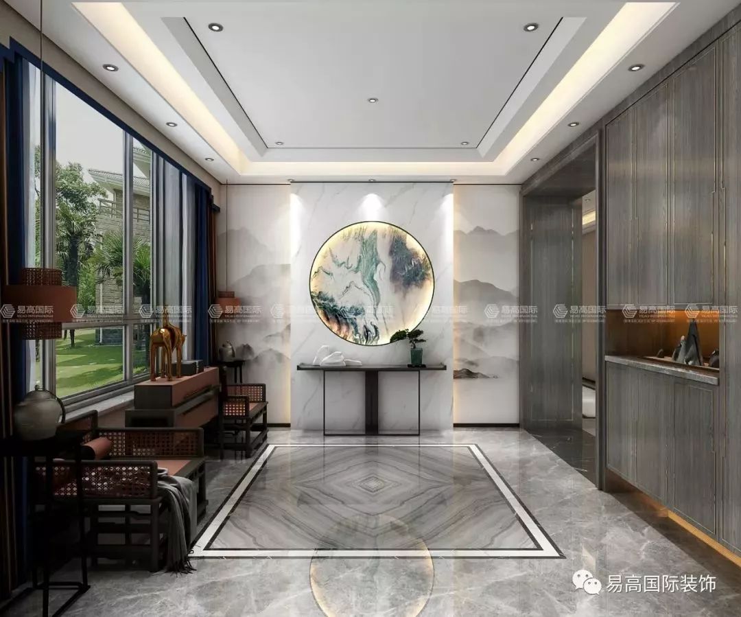 「首发」易高国际|华海·湖滨会馆446㎡中式，年轻就要时尚