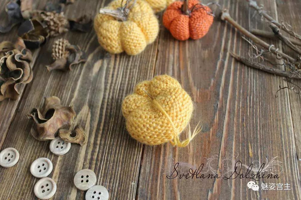 一柄钩针就可以完成的编织小物件,软萌可爱,教程详解