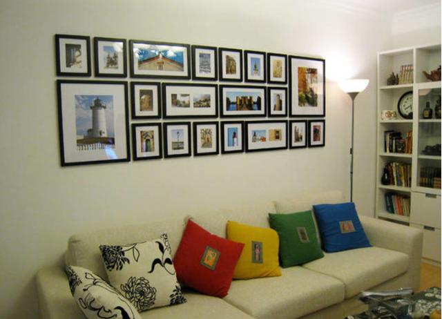 一面照片墙,一面好看的墙怎么拍