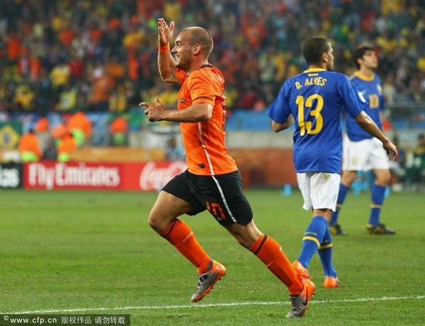 天下足球对斯内德的评价,天下足球十大感动瞬间斯内德