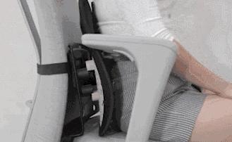 久坐腰痛自制椅子垫,久坐腰痛躺着练