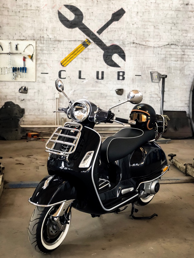 修复改造vespa摩托车,vespa摩托入门级改装