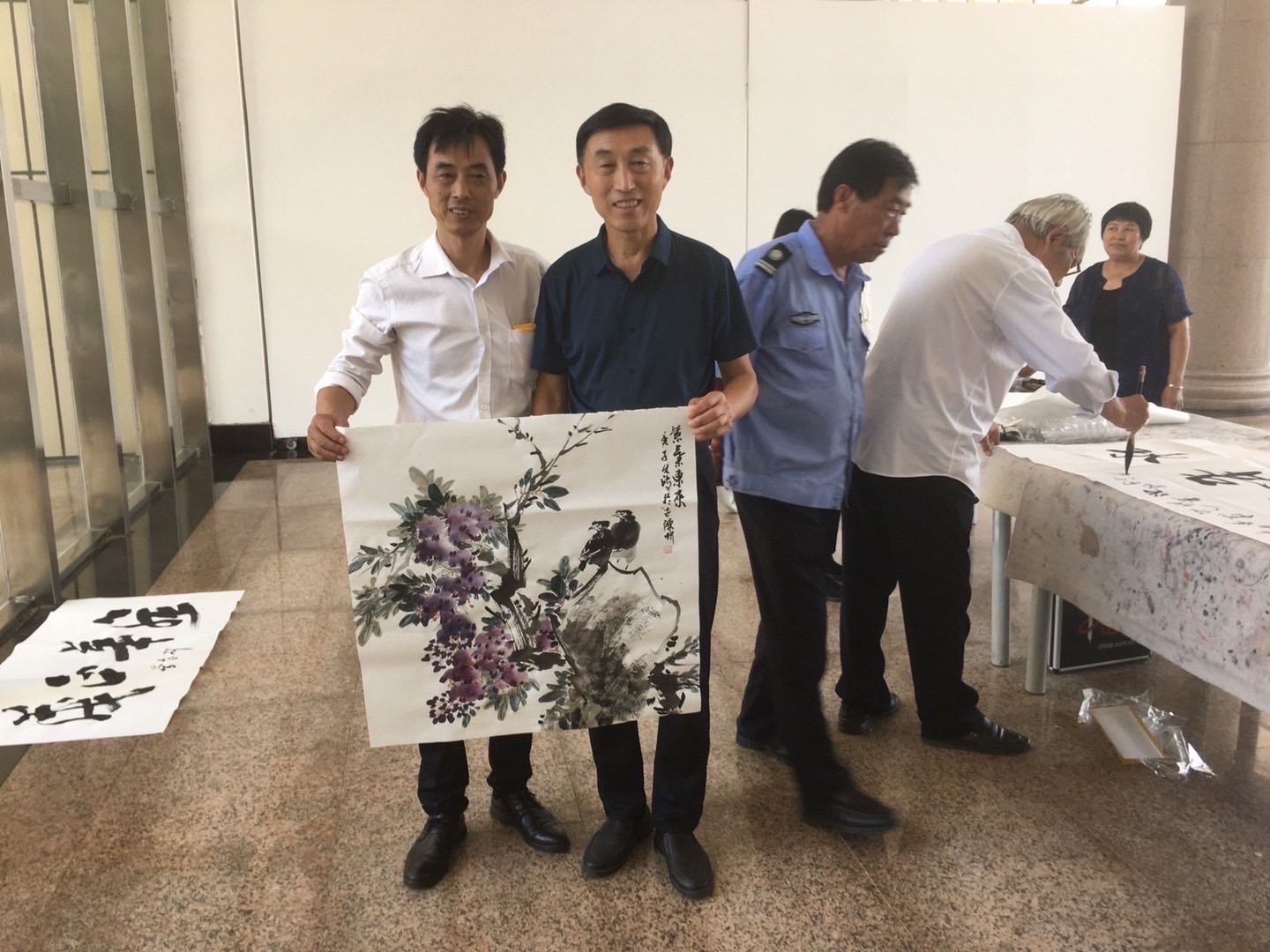 ＂翰墨荷香陈州行＂ 为古陈淮阳增光添彩