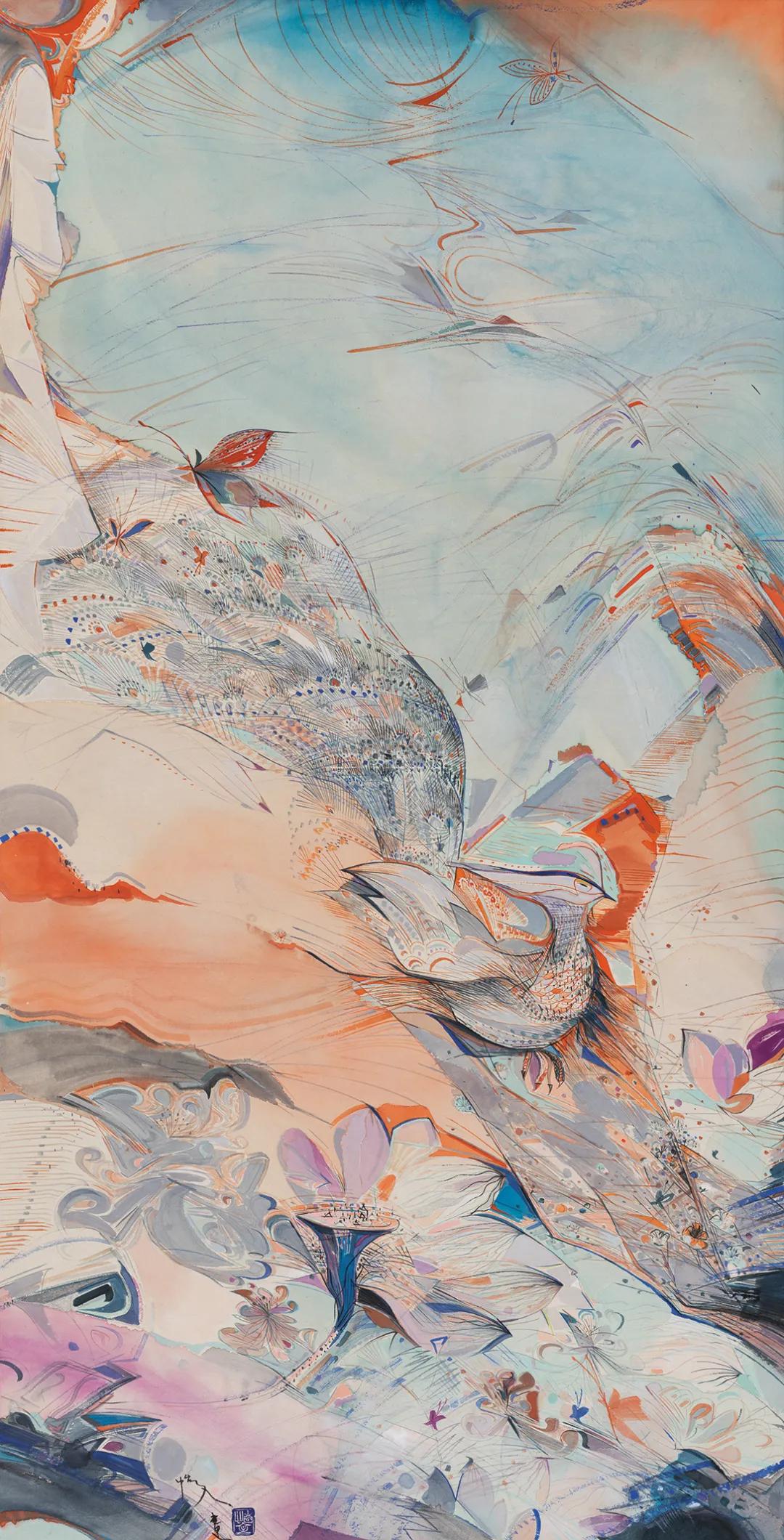 赵怡文中国画作品展,江苏书画院名家