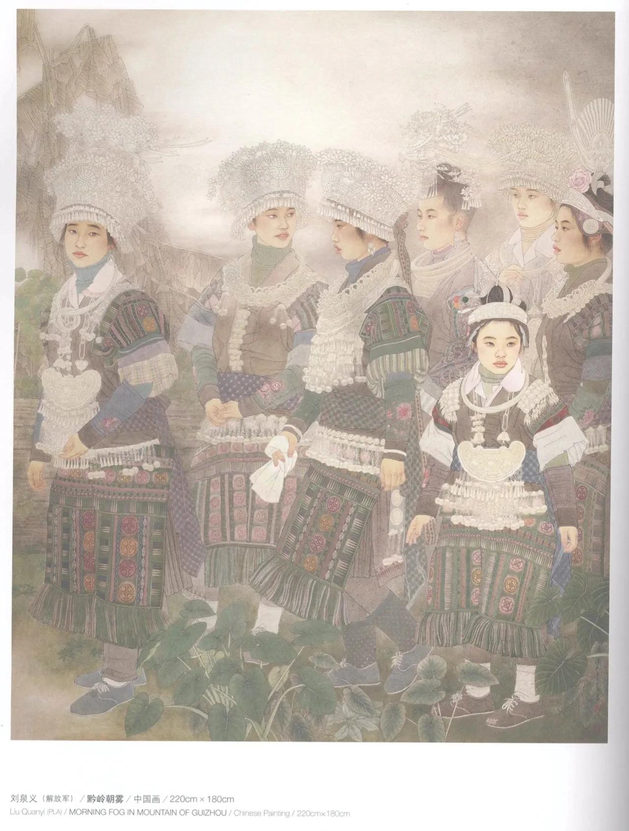 第十届全国美展中国画入选名单,十三届美展中国画进京展