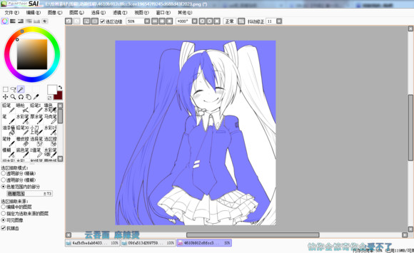 sai用哪些绘画工具,sai的基本按键教程